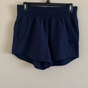 Under Armour Women's Dark Blue Athletic Shorts